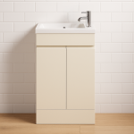 Freestanding  Bathroom 2 Door Side Tap Basin Unit - Selborne