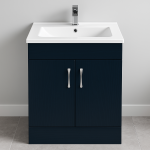 Freestanding  Bathroom 2 Door Minimalist Basin Unit - Meon
