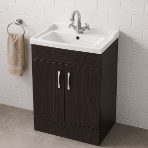 Freestanding  Bathroom 2 Door Traditional Basin Unit - Meon