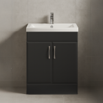 Freestanding Bathroom 2 Door Mid Edge  Basin Unit - Hambledon