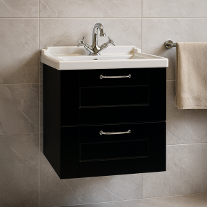Bathroom  2 Drawer Wall Hung Traditional Basin Unit - Express Cartmel