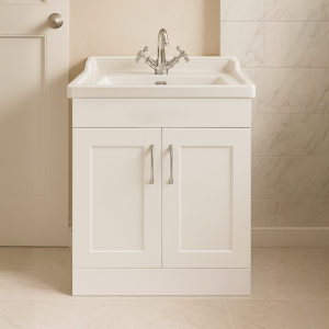 Freestanding  Bathroom 2 Door Traditional Basin Unit - Bramshaw