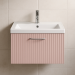 Bathroom 1 Drawer Wall Hung Rear Tap  Basin Unit - Brockenhurst