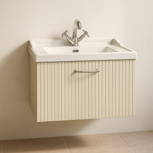 Bathroom 1 Drawer Wall Hung Traditional  Basin Unit - Brockenhurst