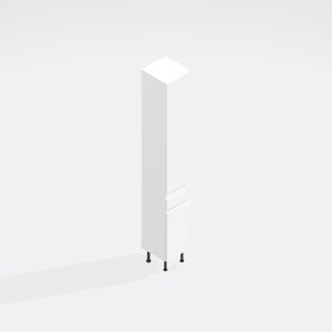 Bathroom  Tall Unit Drawerline - Express Lucente