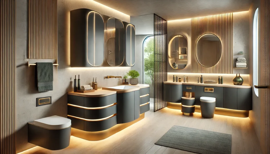 Top 5 Trends in Fitted Bathroom Furniture for 2025