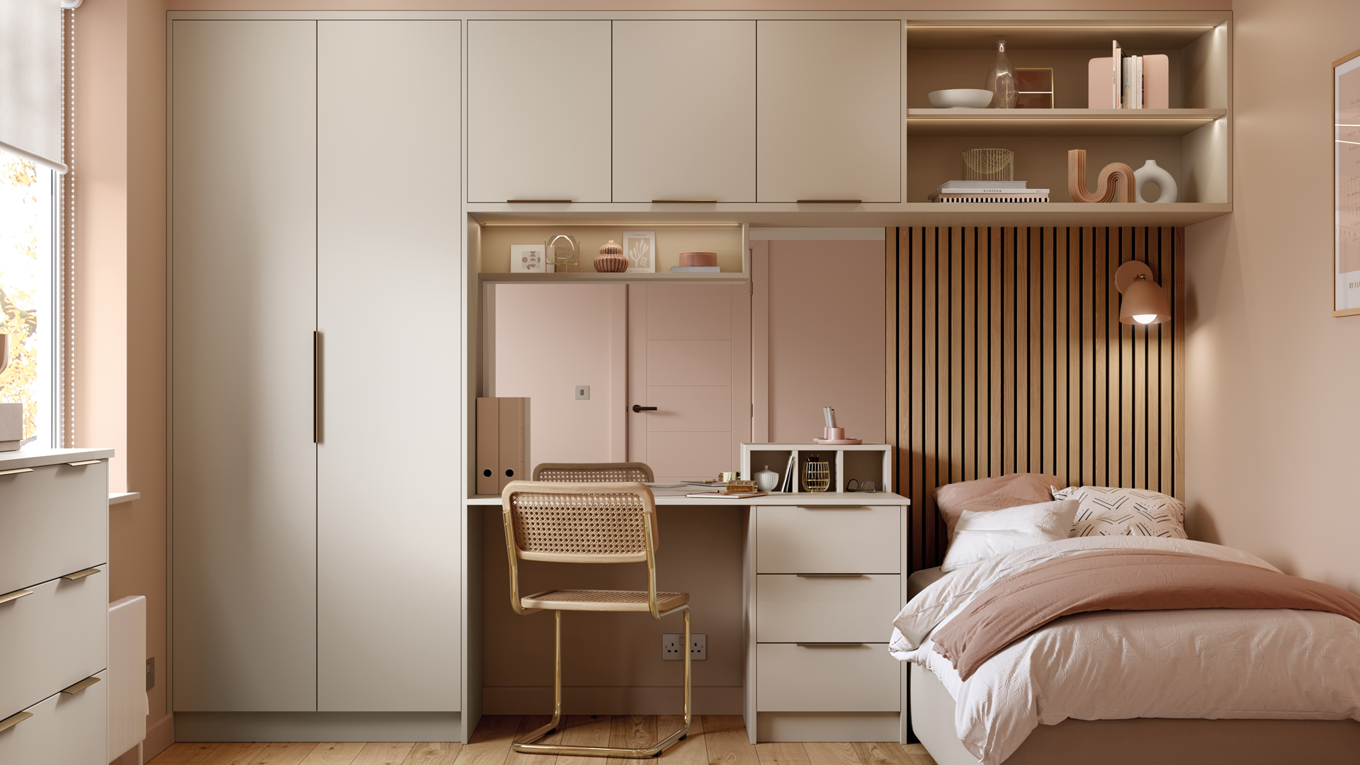 Harborne Heritage Green Home Office by STORI