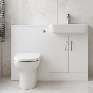 1400mm  Bathroom Furniture Set 2 - Lymington Acrylic