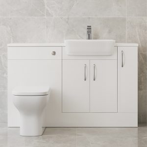 1400mm  Bathroom Furniture Set 4 - Lymington Acrylic