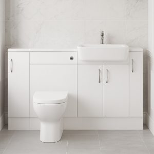 1700mm  Bathroom Furniture Set 3 - Lymington Acrylic