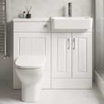 1100mm  Square Basin Combination Set - Chawton