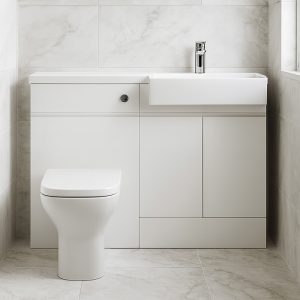1000mm  Square Basin Combination Set - Selborne