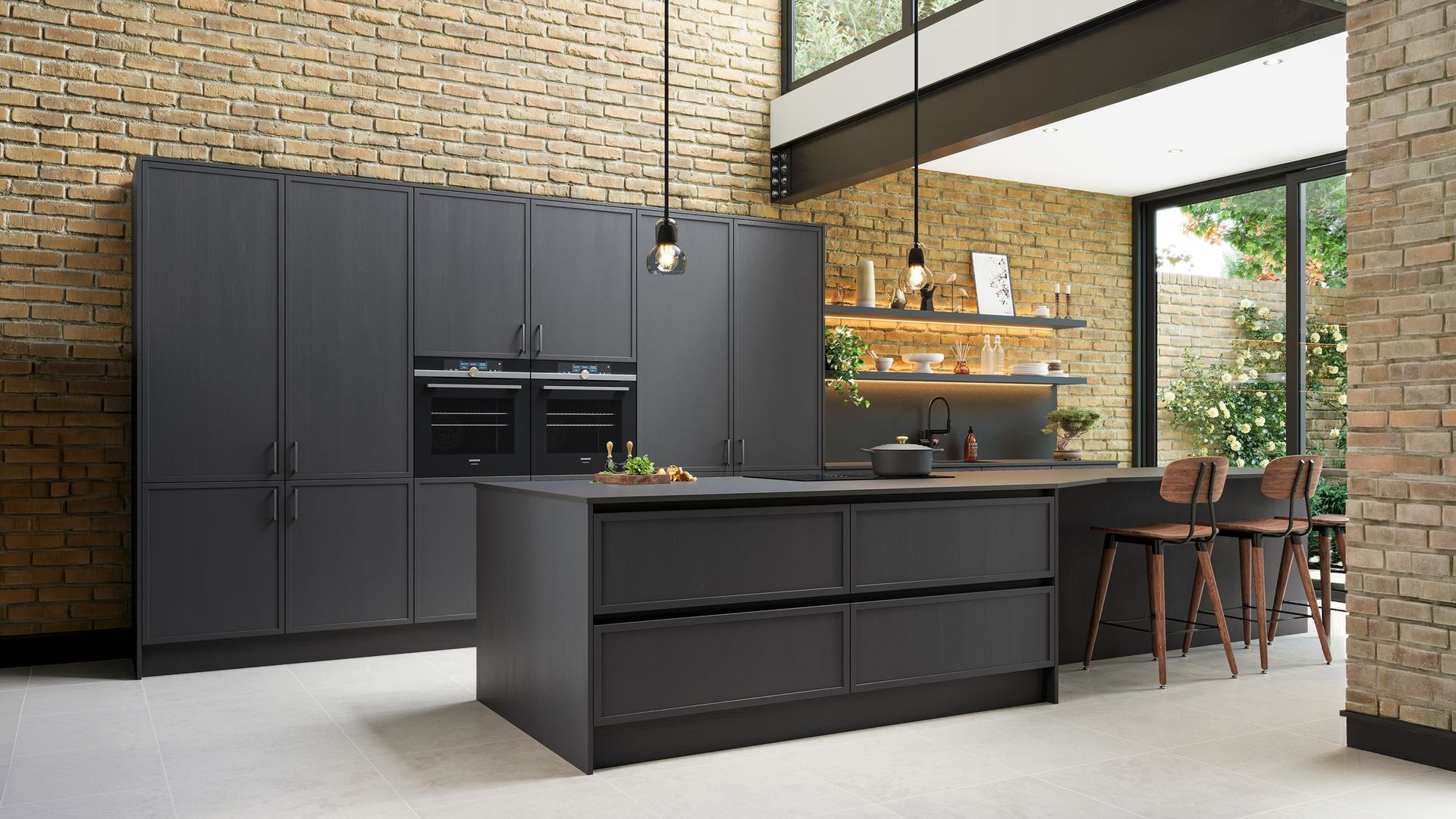 kitchen furniture in real home