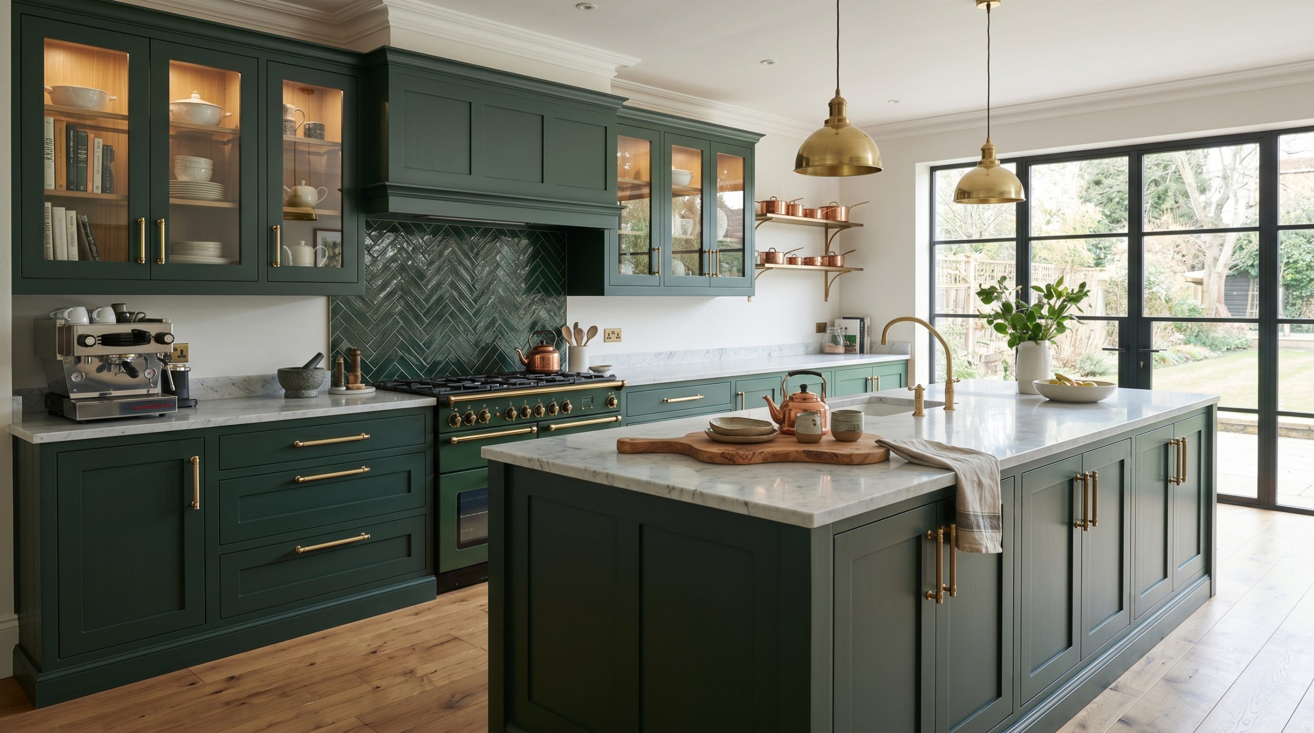 kitchen furniture in real home