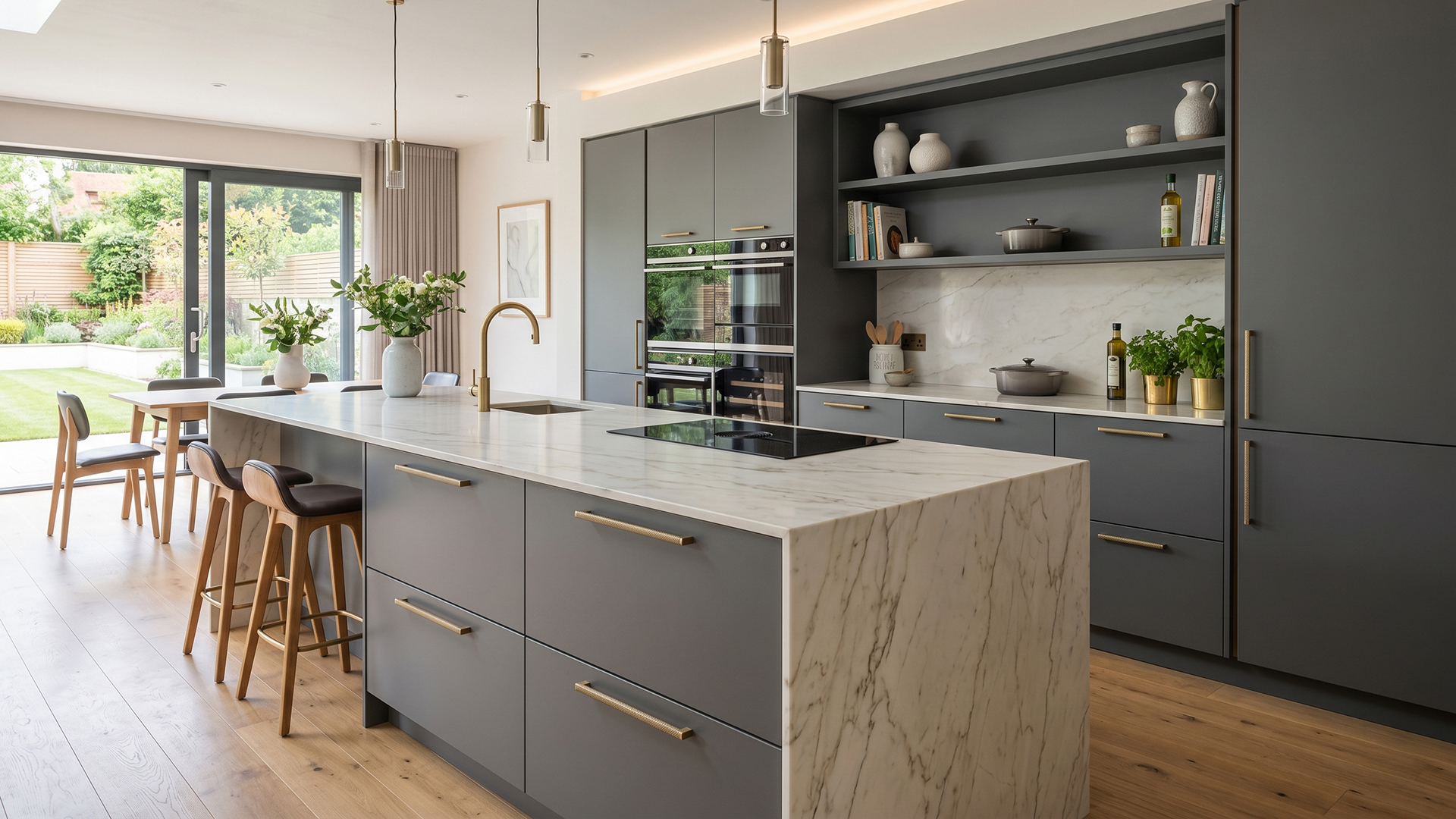 Customer home kitchen