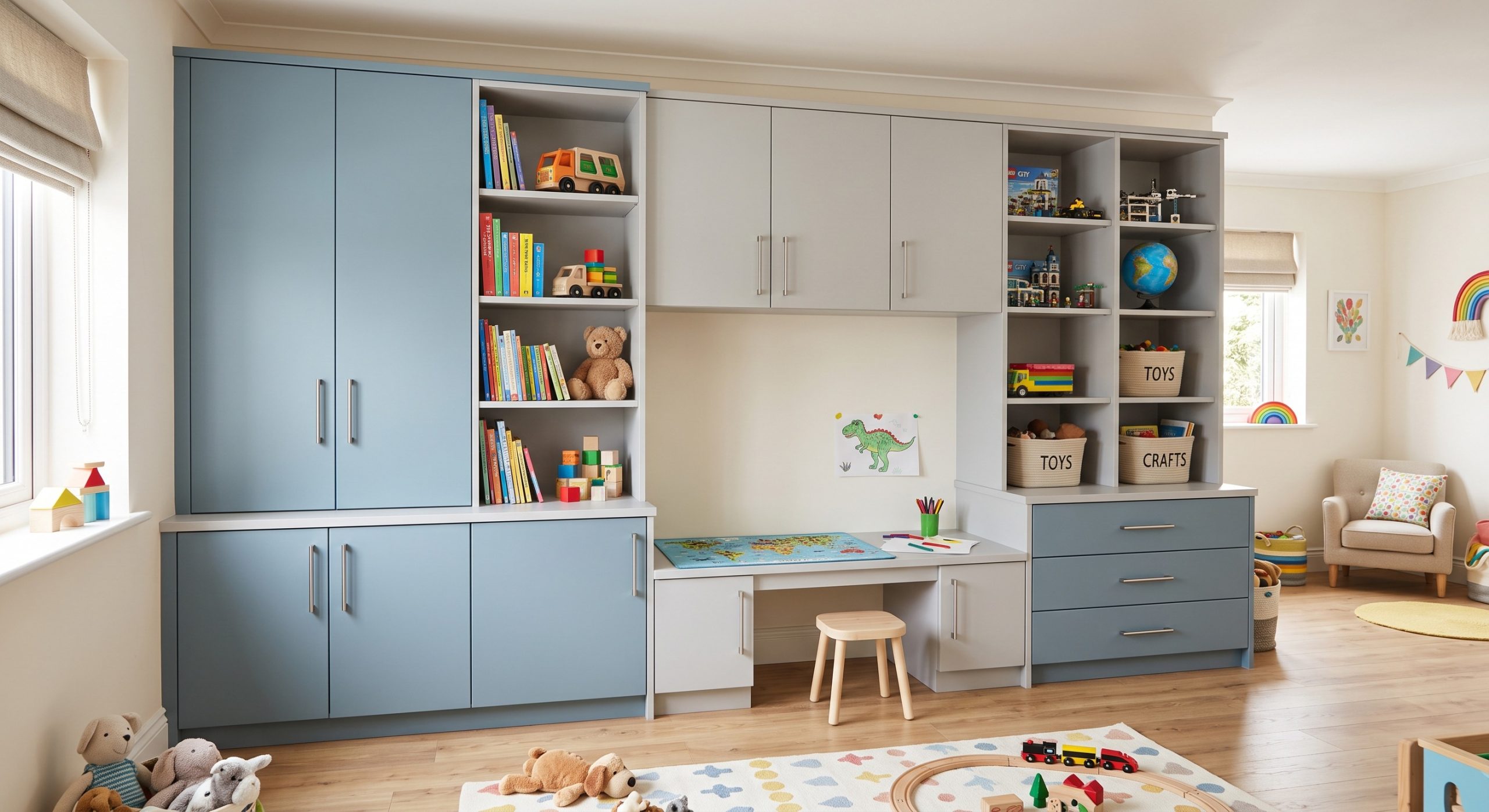 Made-to-measure play rooms