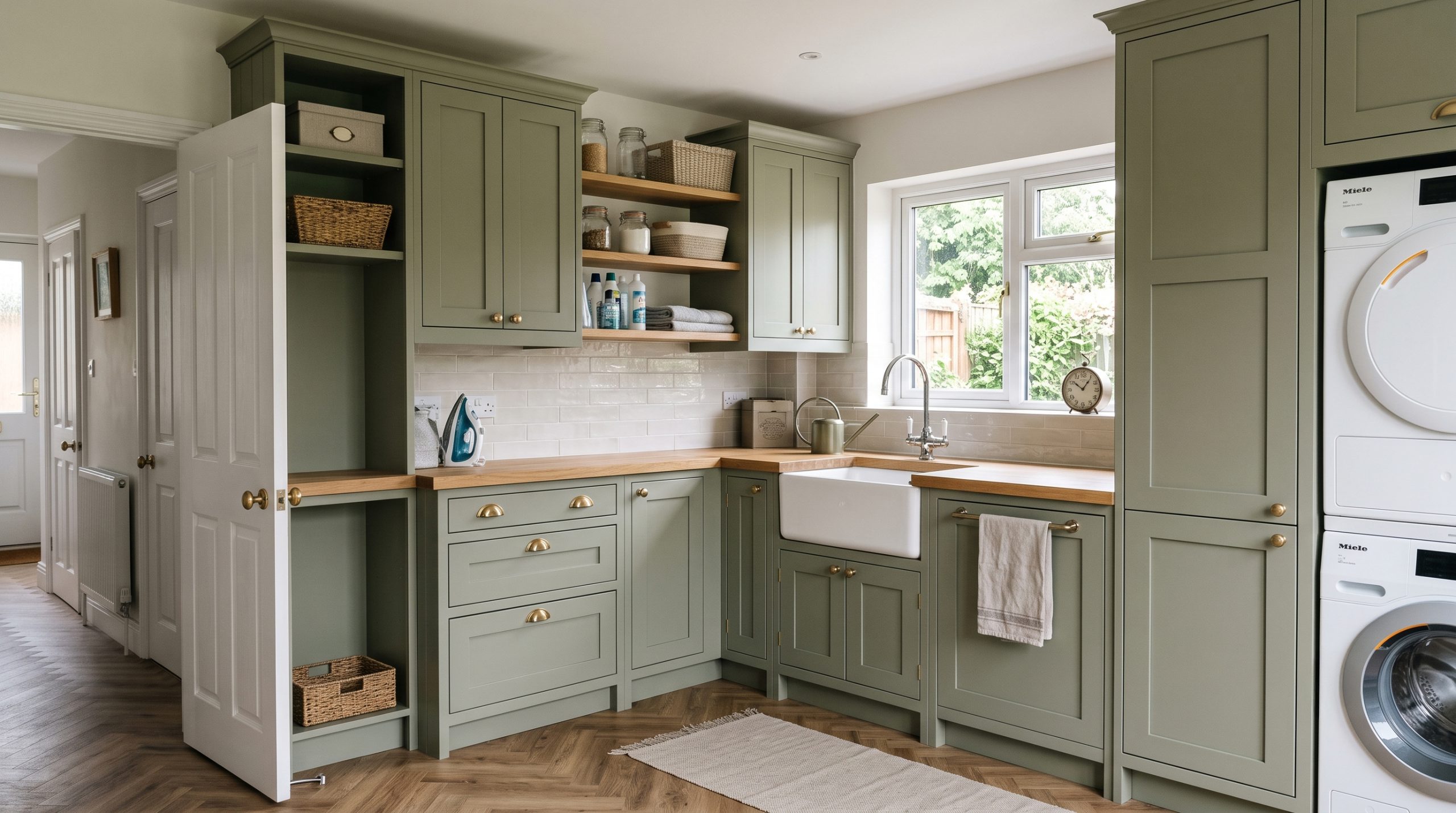 Made-to-measure utility rooms