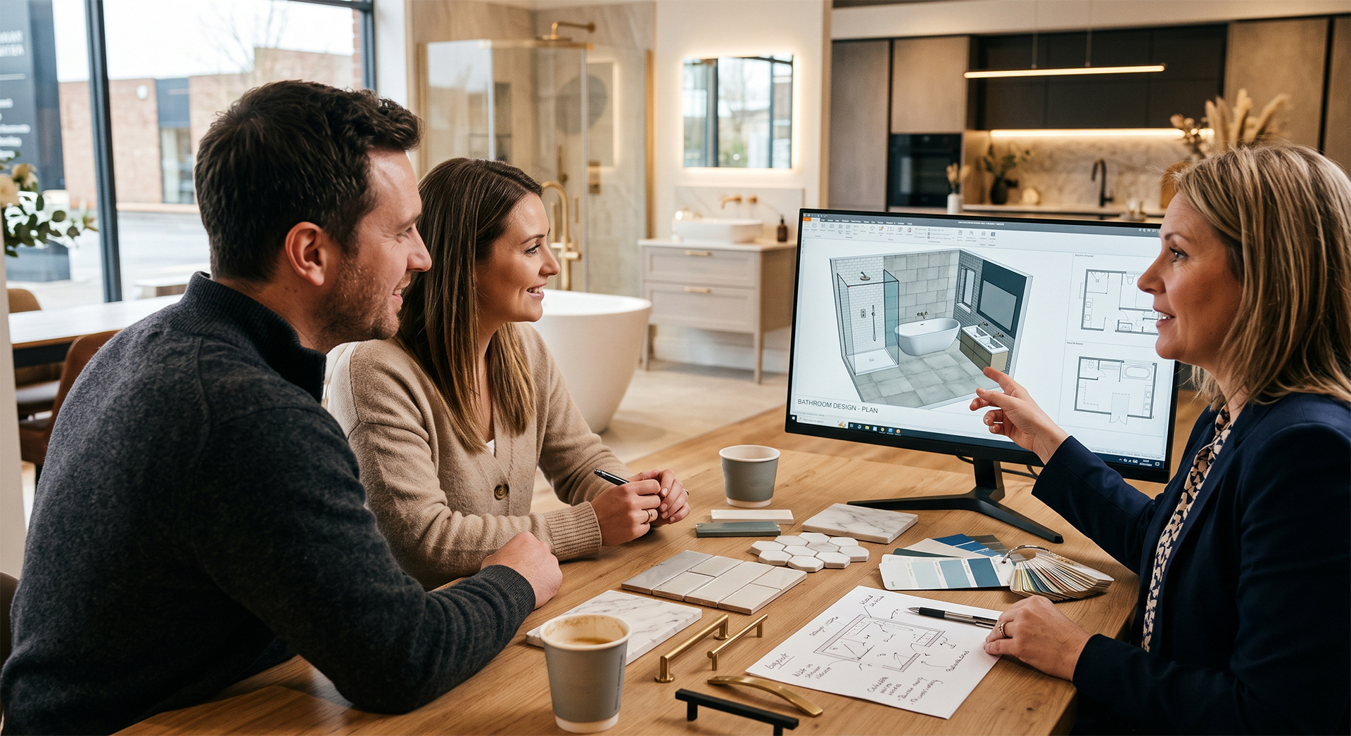 Expert bathroom design consultation